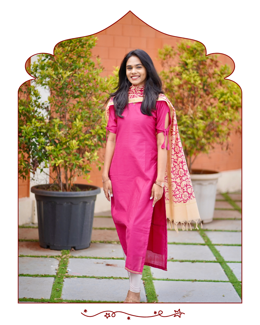 Kurti With Dupatta